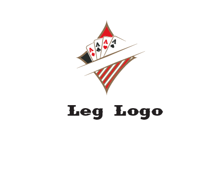 playing cards logo