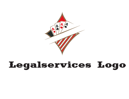 playing cards logo