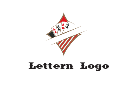 playing cards logo