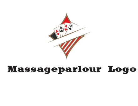 playing cards logo