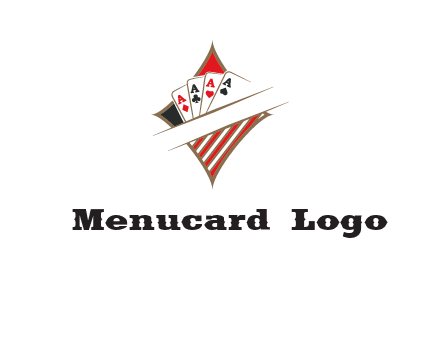 playing cards logo