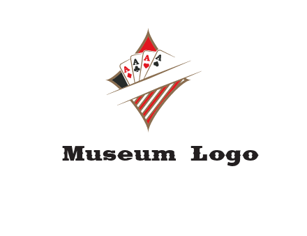 playing cards logo