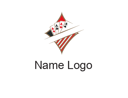 playing cards logo