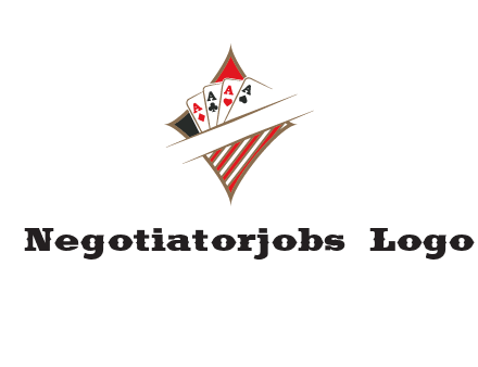 playing cards logo