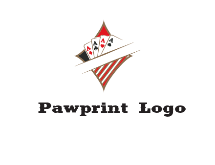 playing cards logo