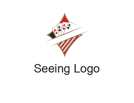 playing cards logo