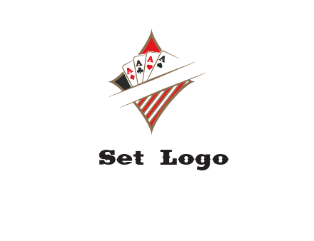 playing cards logo