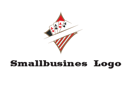 playing cards logo