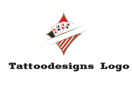 playing cards logo