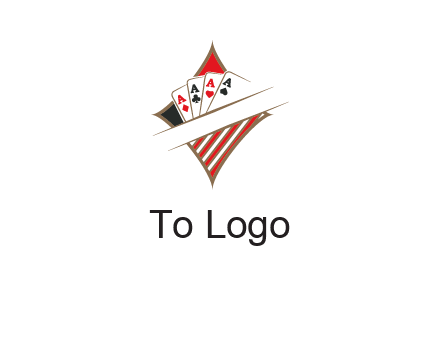 playing cards logo