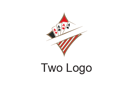 playing cards logo