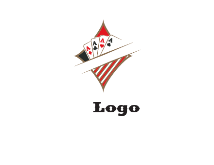 playing cards logo