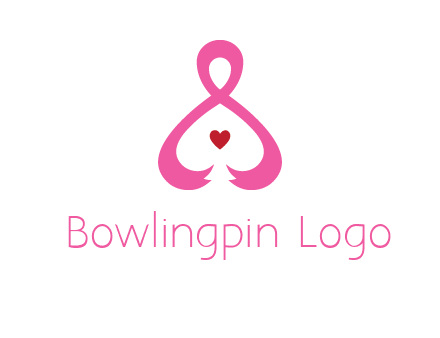 pink breast cancer ribbon forming the outline of a woman