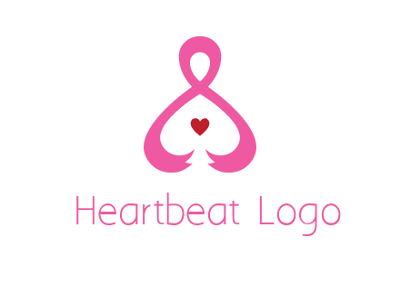 pink breast cancer ribbon forming the outline of a woman