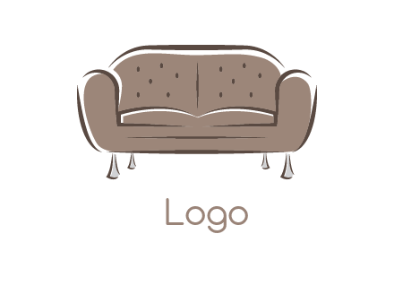 couch or sofa logo