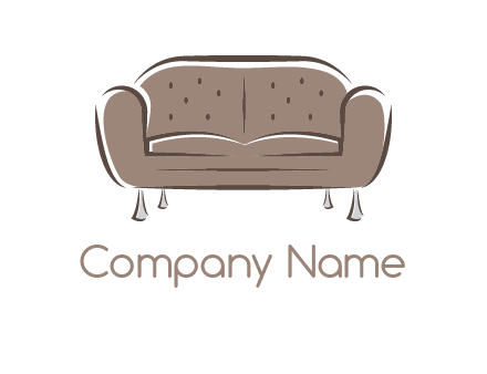 couch or sofa logo