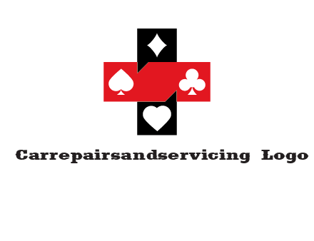 Playing card symbols