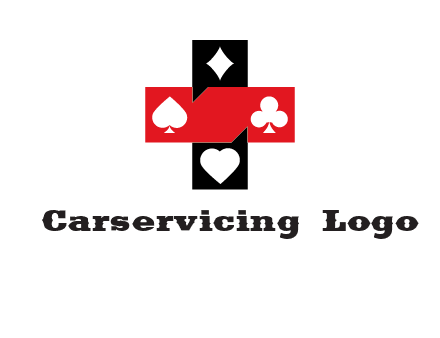 Playing card symbols