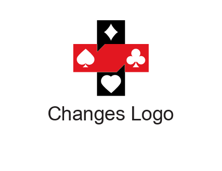 Playing card symbols