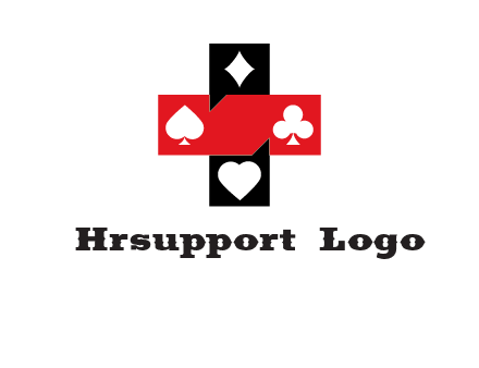 Playing card symbols