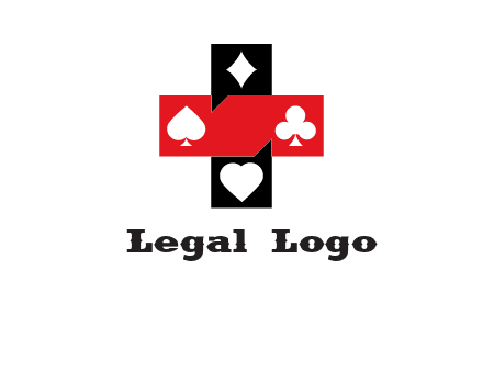 Playing card symbols