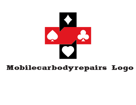 Playing card symbols