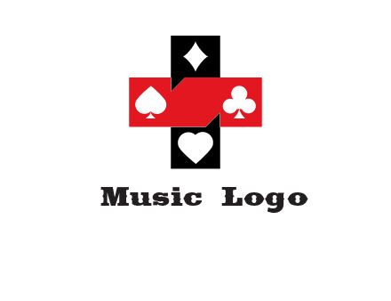 Playing card symbols