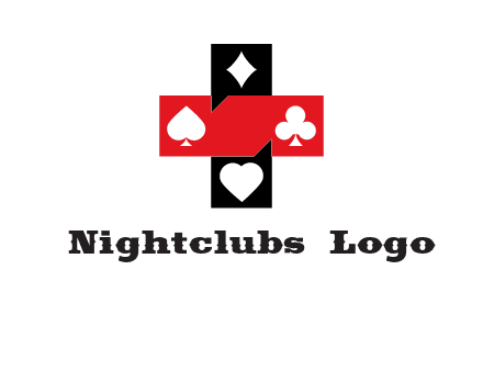 Playing card symbols