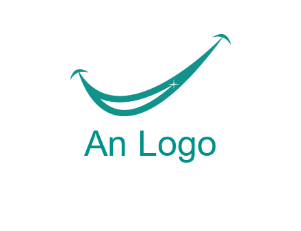 crescent forming a smile for a dental logo