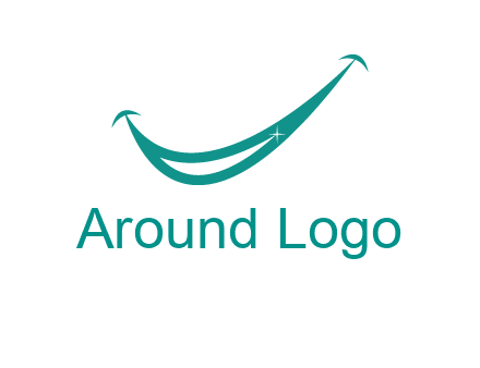 crescent forming a smile for a dental logo