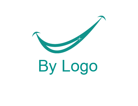 crescent forming a smile for a dental logo