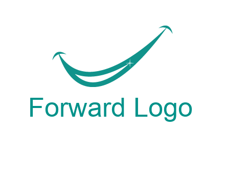 crescent forming a smile for a dental logo