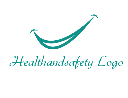 crescent forming a smile for a dental logo