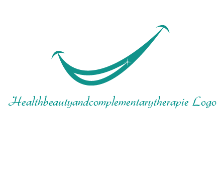 crescent forming a smile for a dental logo