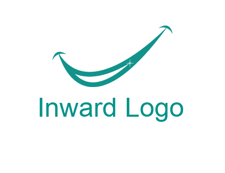 crescent forming a smile for a dental logo