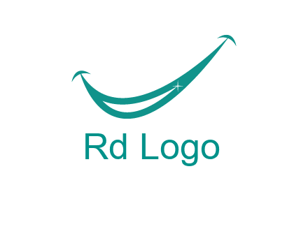 crescent forming a smile for a dental logo