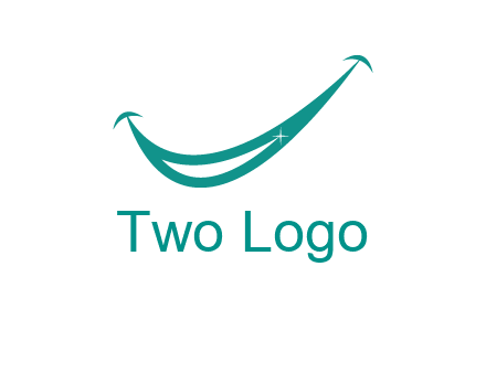 crescent forming a smile for a dental logo