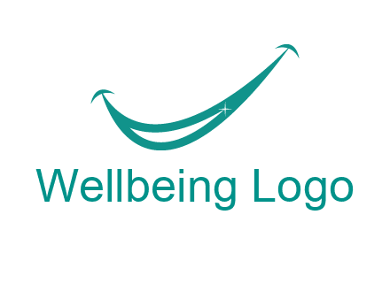 crescent forming a smile for a dental logo