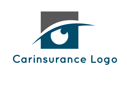 eye inside the square logo