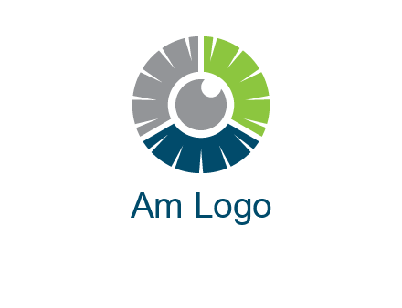 eye inside the circle logo