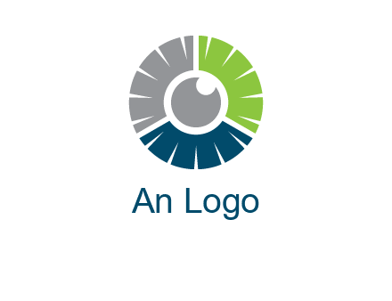 eye inside the circle logo
