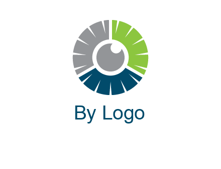 eye inside the circle logo