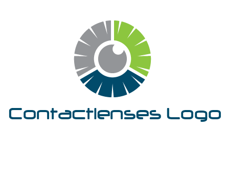 eye inside the circle logo