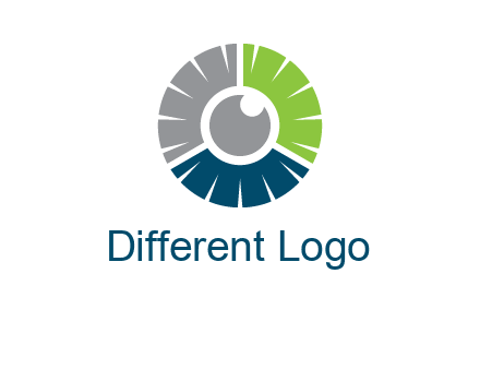 eye inside the circle logo