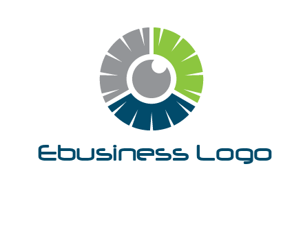 eye inside the circle logo