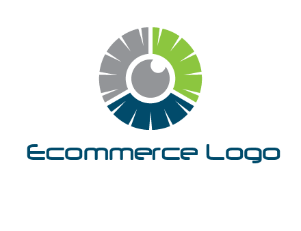 eye inside the circle logo