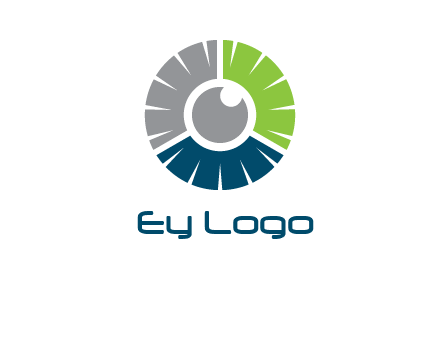 eye inside the circle logo