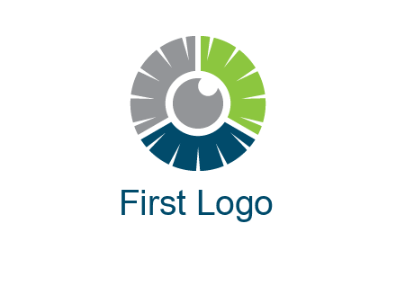 eye inside the circle logo