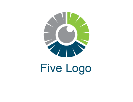 eye inside the circle logo