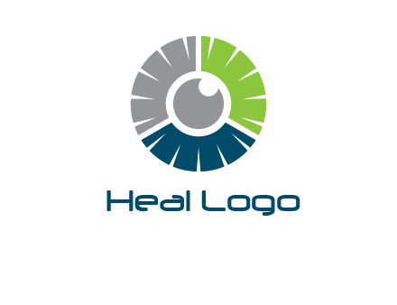 eye inside the circle logo